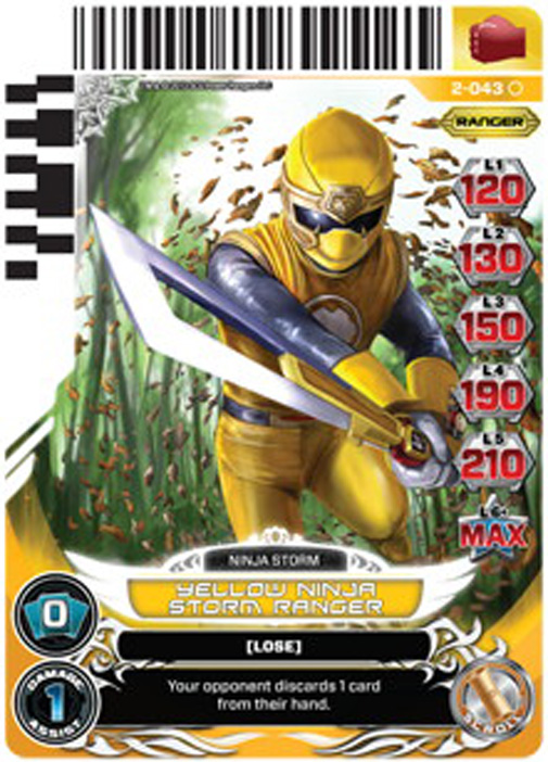 Yellow Ninja Storm Ranger 043
